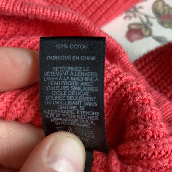 Express Coral Tunic Sweater, Size XS - Picture 6 of 6